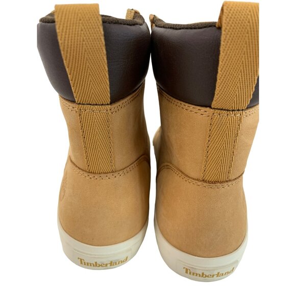 Timberland Skyla Womens Tan Nubuck High Top Sneakers Boots Size 7 Leather 7942 - Picture 10 of 16